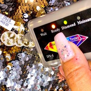 Real diamond BOSS pendant for men women or a true boss NOT CZ NOT LAB  authentic